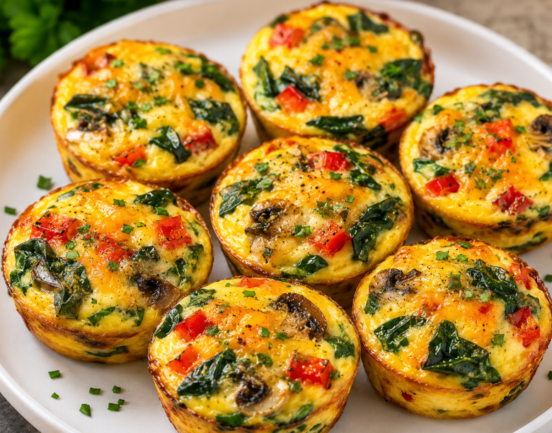 Keto Egg Muffins 🥚🧀