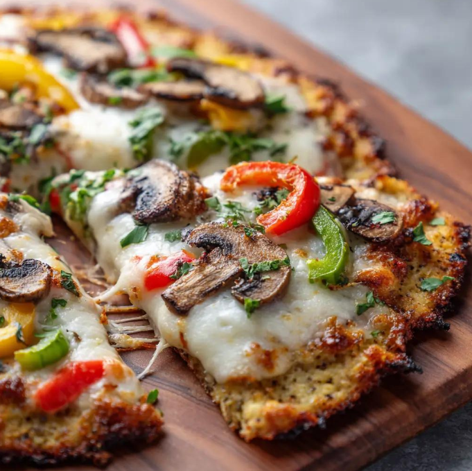 Keto Sourdough Pizza Crust 🍕