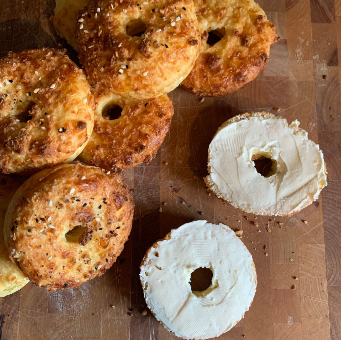 Keto Sourdough Bagels 🥯