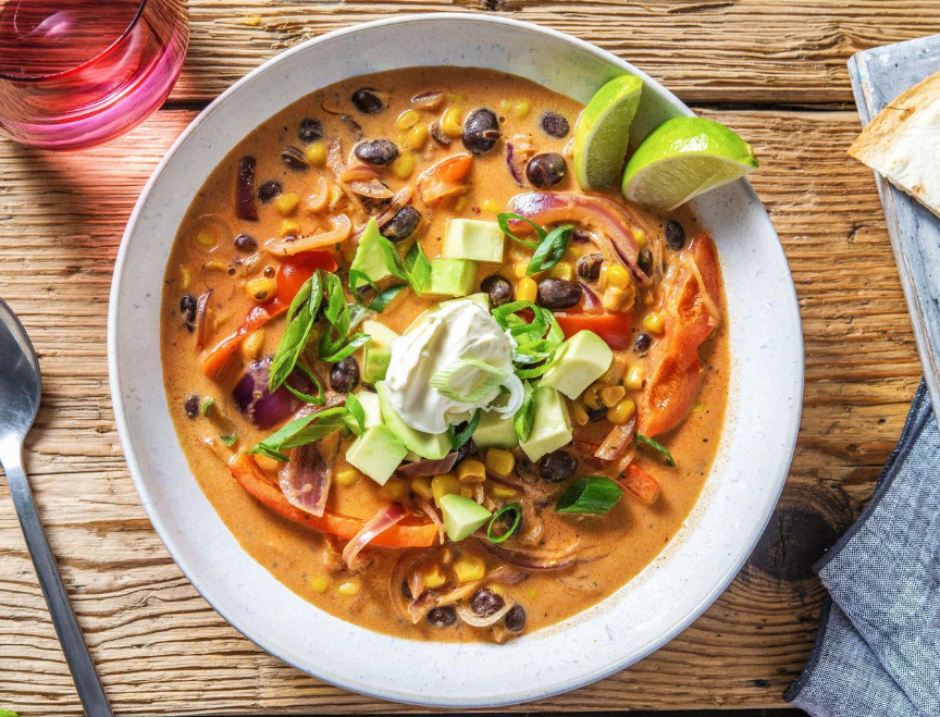 Cheesy Mexican Soup 🌶️🧀