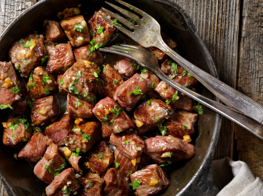 Garlic Butter Steak Bites