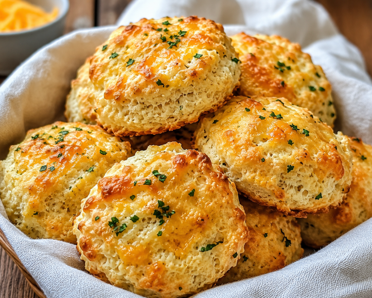 Keto Cheese Sourdough Biscuits