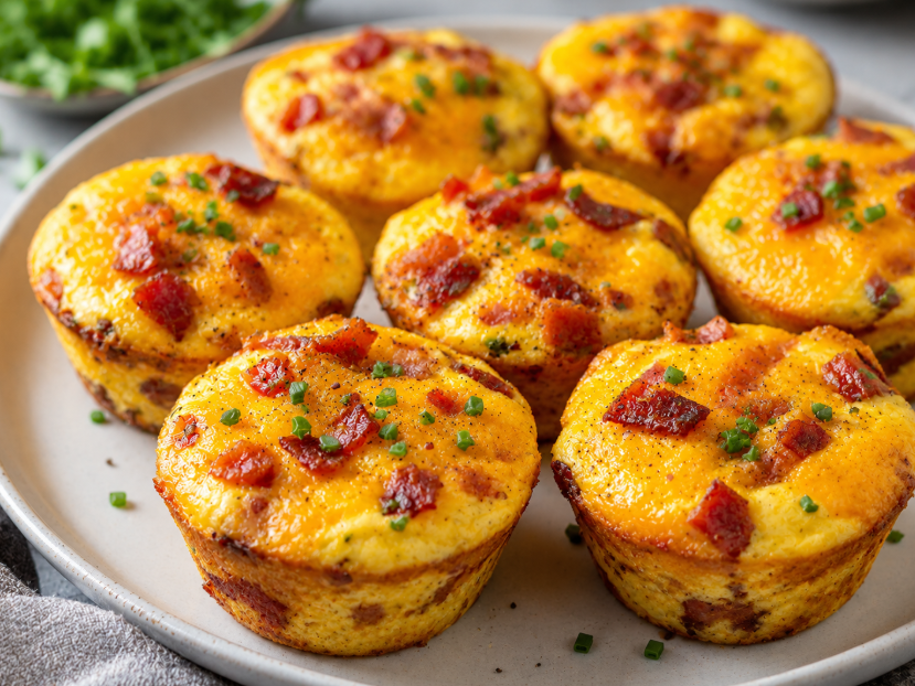 Bacon & Cheese Muffins 🥓🧀