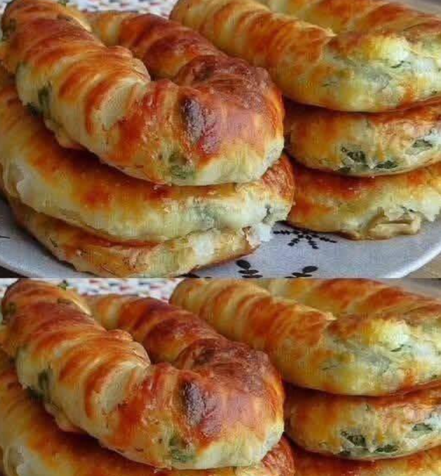 Savory Herb & Cheese Stuffed Bread Rolls