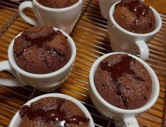 2-Minute High-Protein Brownie Mug Cake