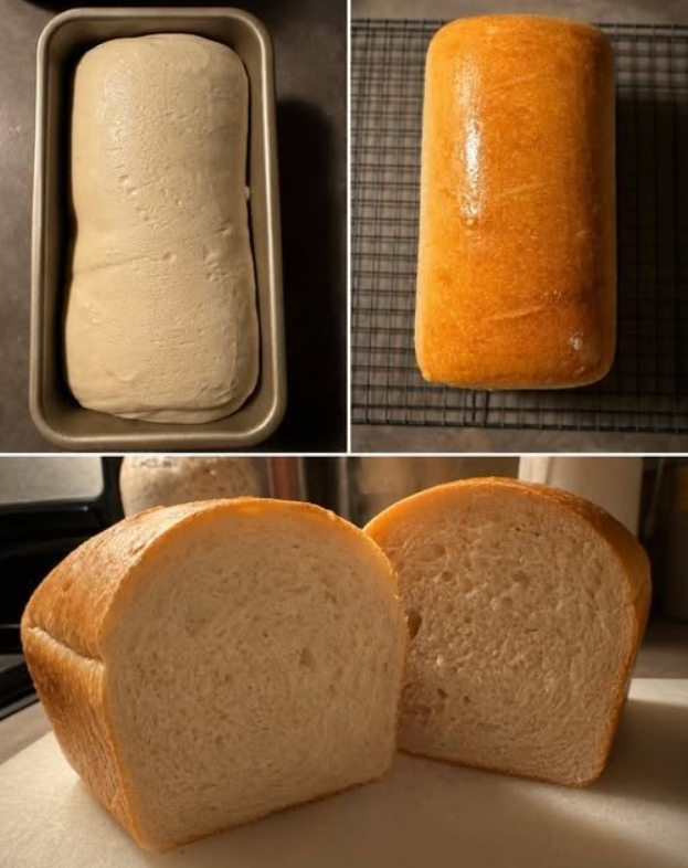 Soft Sourdough Sandwich Bread ๐