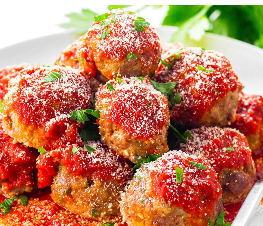 Keto Meatballs in Marinara 🍝🧆