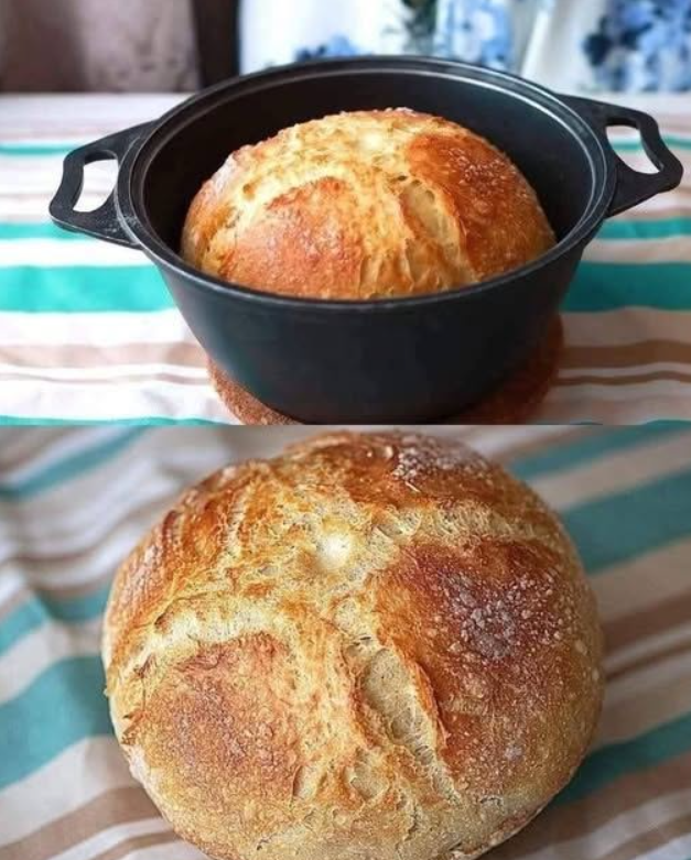 Dutch Oven Artisan Bread Recipe (Easy No-Knead)
