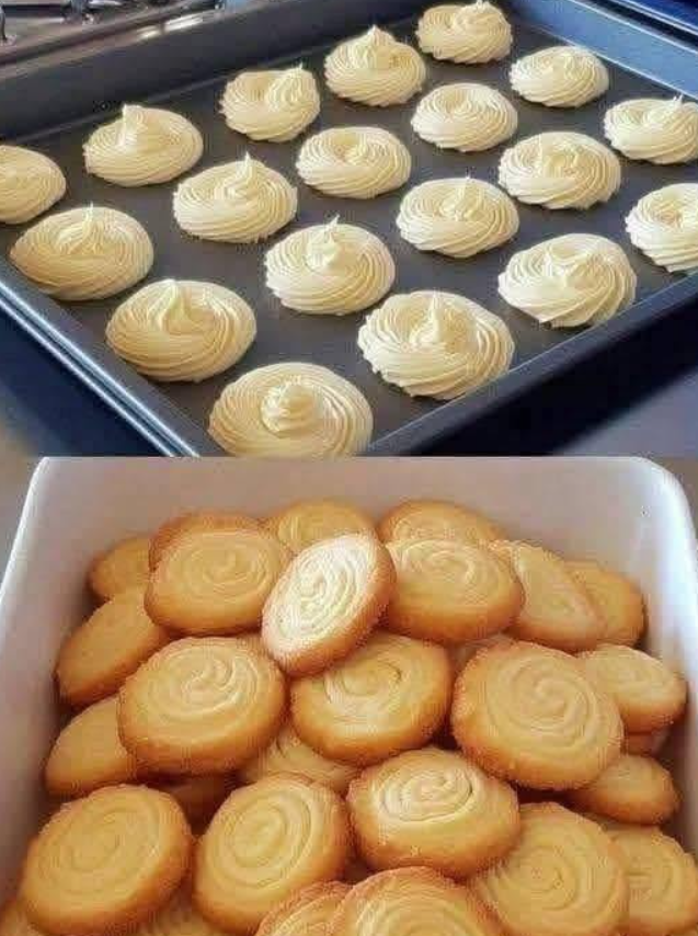 Sourdough Butter Cookies (Just 4 Ingredients!)