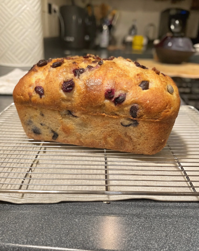 Blueberry Cream Cheese Loaf